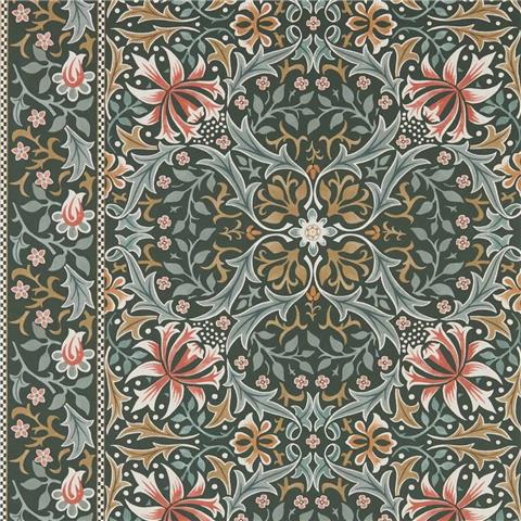 Morris & Co Wallpaper Walthamstow 217600 Forest/Teal
