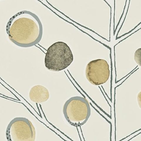 Scion Melinki Wallpaper-Berry Tree 110202