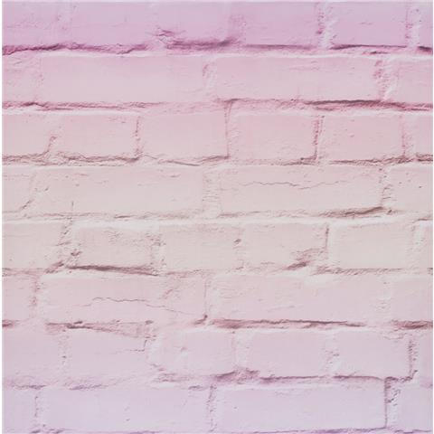 Arthouse Ombre Brick Wallpaper 909706 Pastel Pink