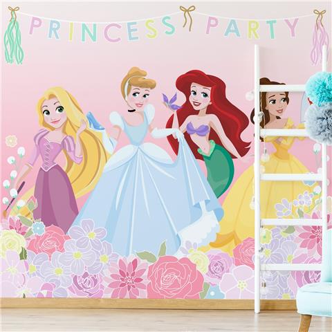 Disney Princess Party Wall Mural 111386