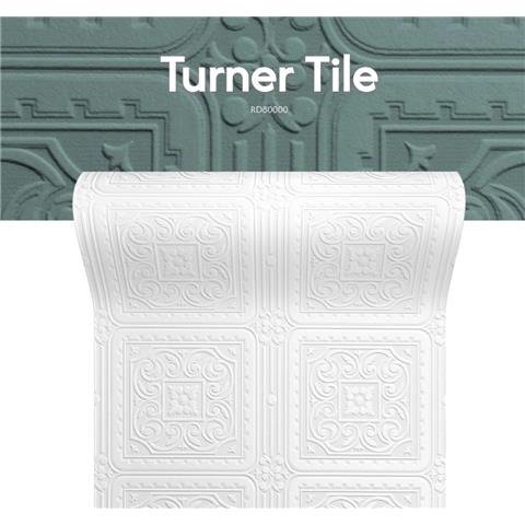 Anaglypta Textured Vinyl Wallpaper RD80000 Turner Tile