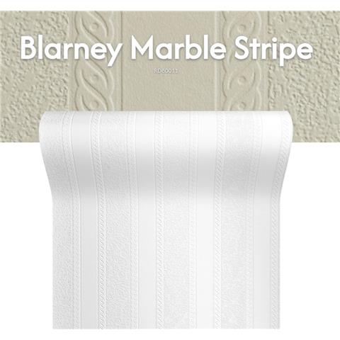 Anaglypta Textured Vinyl Wallpaper RD80011 Blarney Marble Stripe