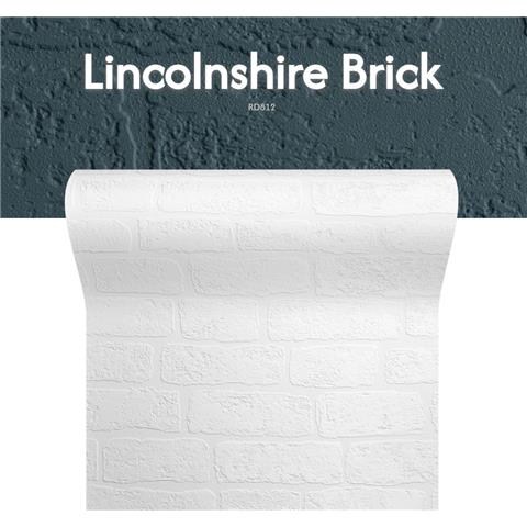 Anaglypta Textured Vinyl Wallpaper RD812 Lincolnshire Brick