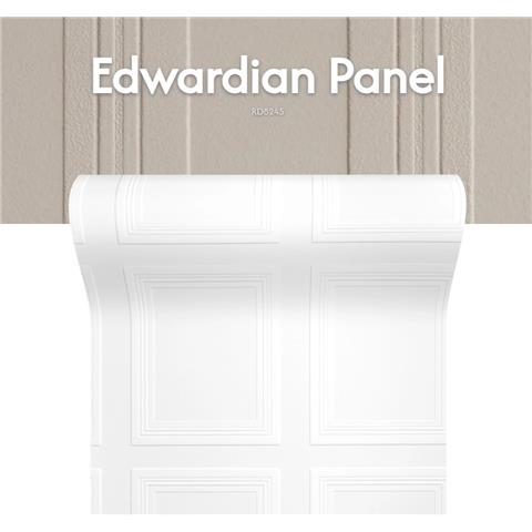 Anaglypta Textured Vinyl Wallpaper RD8245 Edwardian Panel