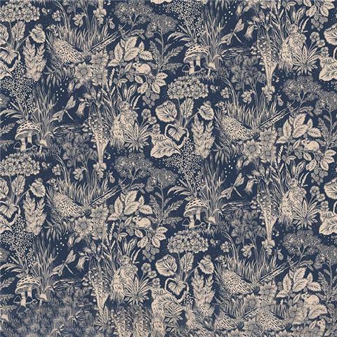 Blendworth Interiors Solstice Wallpaper The Willows Indigo 2132