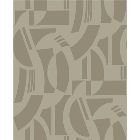 Scott Living 3 Carter Geometric Flock Wallpaper SP87383