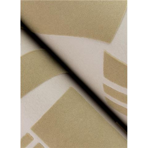 Scott Living 3 Carter Geometric Flock Wallpaper SP87383