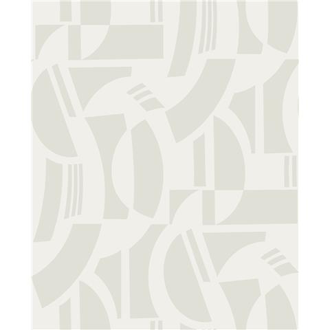 Scott Living 3 Carter Geometric Flock Wallpaper SP87384