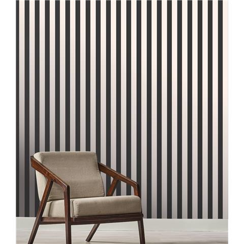 Style Sisters Thin Stripe Wallpaper SS21231 Black