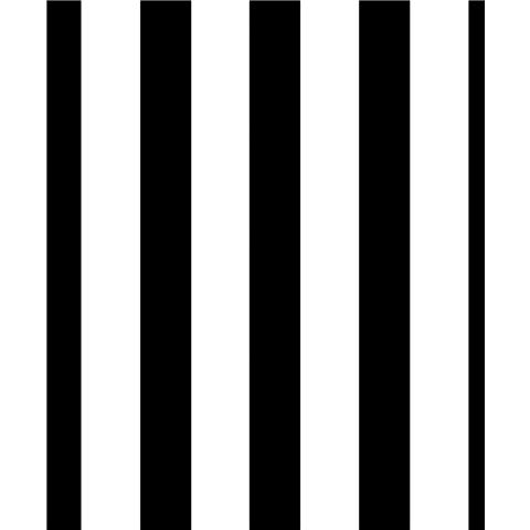 Style Sisters Flock Stripe Wallpaper SS21239 Black