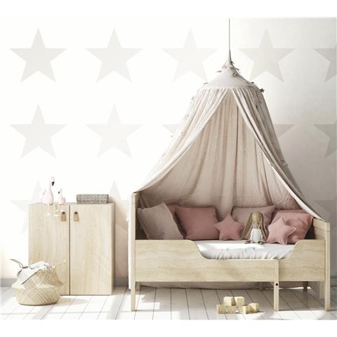 Style Sisters Single Star Wallpaper SS21247 Pearl