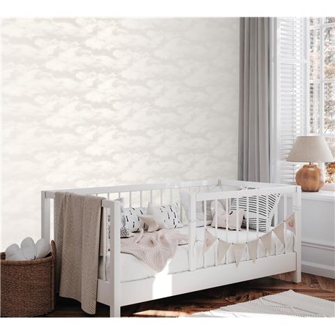 Style Sisters Clouds Wallpaper SS21249 Pearl