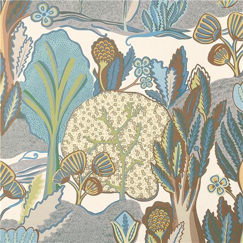 Thibaut Wanderlust Albero Wallpaper T45013 Sage/Beige