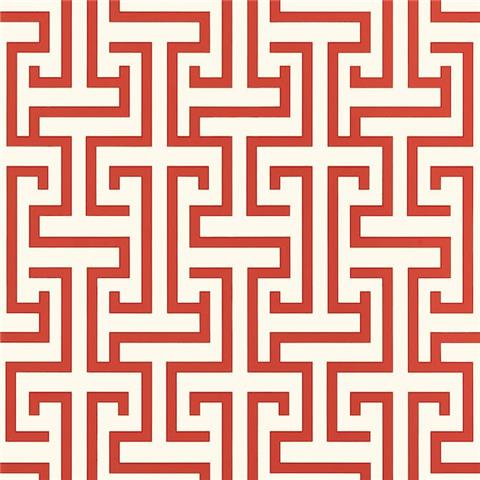 THIBAUT Dynasty Ming Trail WALLPAPER T75473 Red