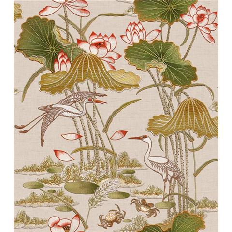 Design id Tapestry Wallpaper Lotus Pond TP422703