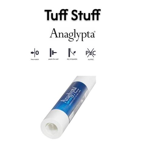Anaglypta Paste the Wall Tuffstuff Lining Paper (box of 16 rolls)