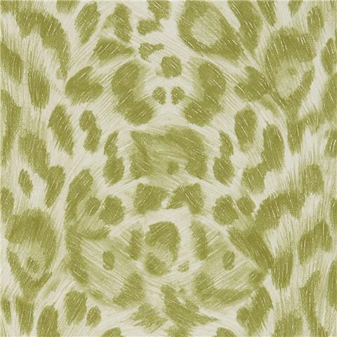 Emma J Shipley Wilderie Wallpaper Felis W0115-05 Green