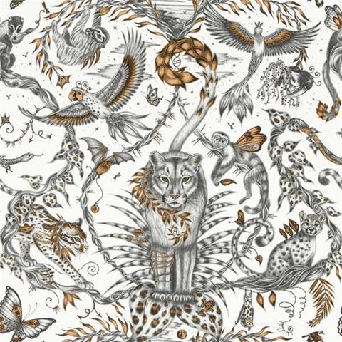 Emma J Shipley Mythica Wallpaper Collection Bosque Dreams W0213/01 Bronze