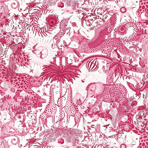 Emma J Shipley Mythica Wallpaper Collection Paradise Lost W0216/01 Berry