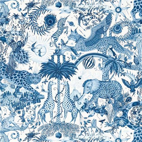 Emma J Shipley Mythica Wallpaper Collection Paradise Lost W0216/02 Ink