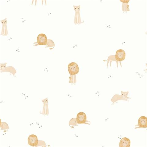 Little Dutch Wallpaper Safari Leo WD112047