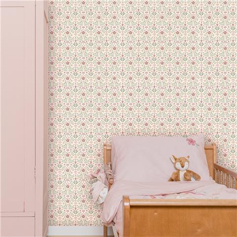 Little Dutch Wallpaper Fairy Flowers 115031