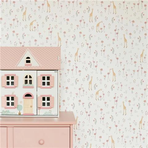 Little Dutch Wallpaper Blooming Safari WD115047