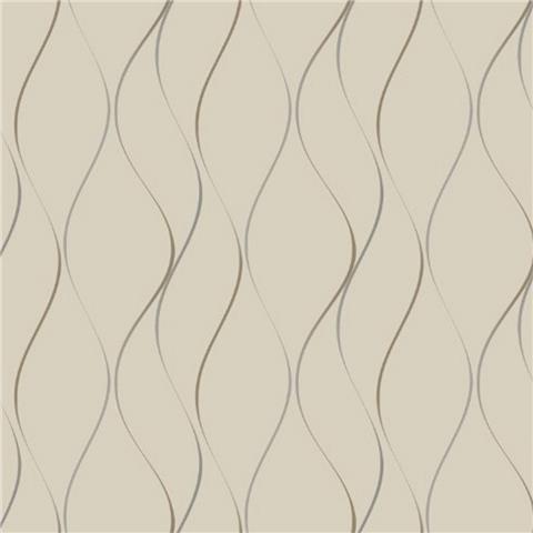 Antonina Vella Dazzling Dimension II Wavy Stripe Wallpaper Y6201404