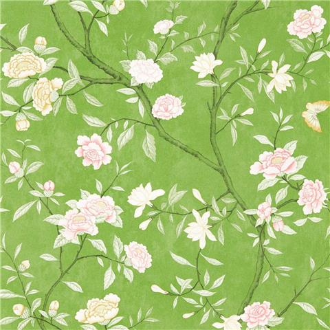 ZOFFANY Cotswolds Manor WALLPAPER Nostell Priory 313030 Evergreen