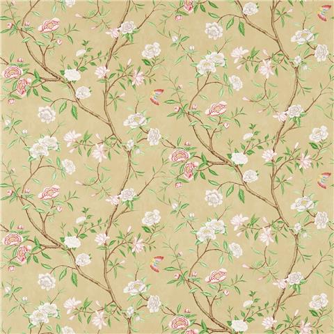 ZOFFANY Cotswolds Manor WALLPAPER Nostell Priory NTP06001 Old Gold/Green