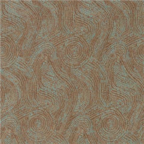 Zoffany Phaedra Wallpaper Hawksmoor 312598 Oxidised Copper