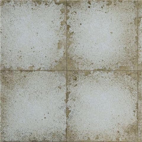 ZOFFANY MUSE WALLPAPER Lustre Tile (Foil) 312829 Silver