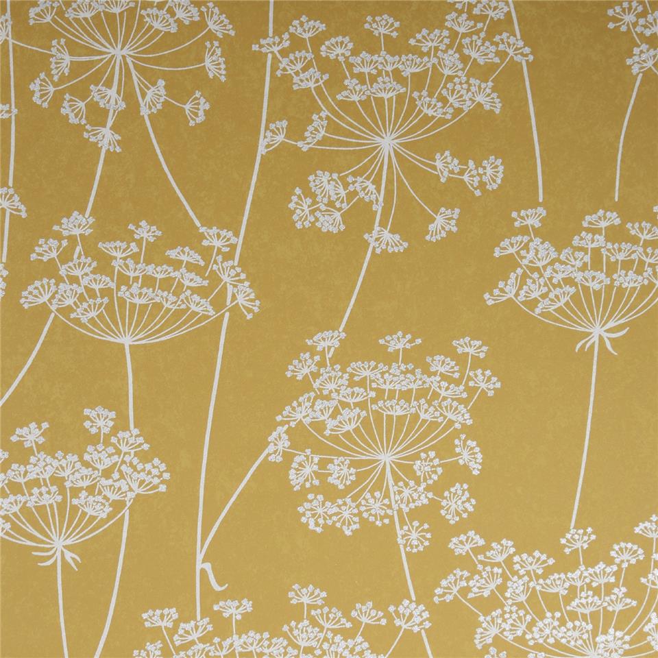 SUPER FRESCO EASY INNOCENCE WALLPAPER AURA 105747 Mustard