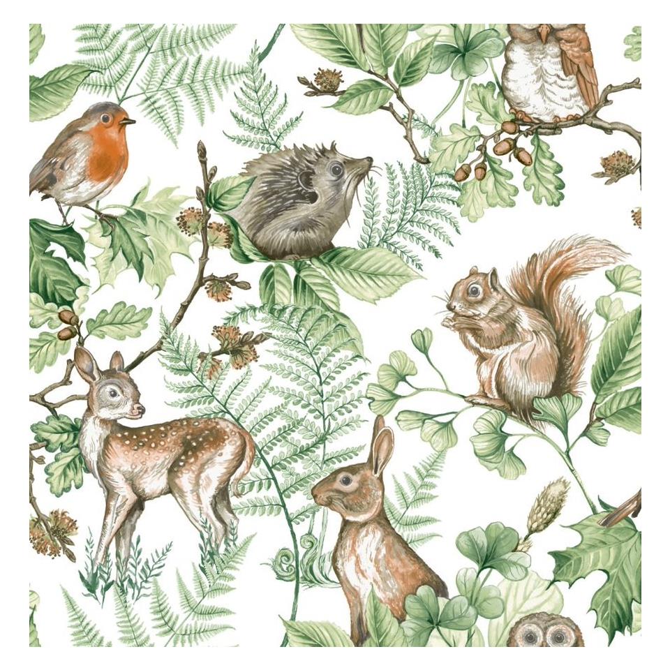 GRAHAM AND BROWN woodland animals WALLPAPER 108569 natural