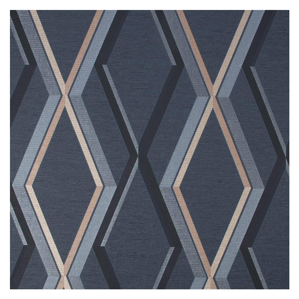 Super Fresco Easy Prestige Wallpaper Geo 108622 navy