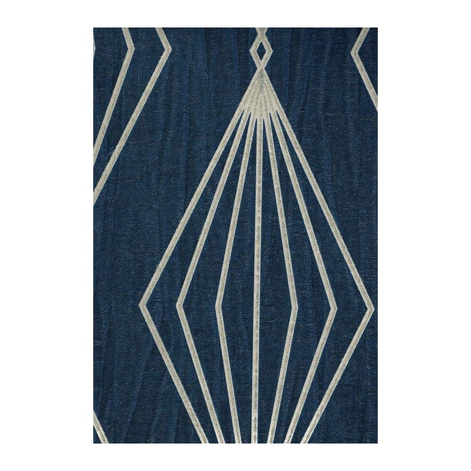 Graham and Brown Jewel Wallpaper Marquise Geo 111312 sapphire