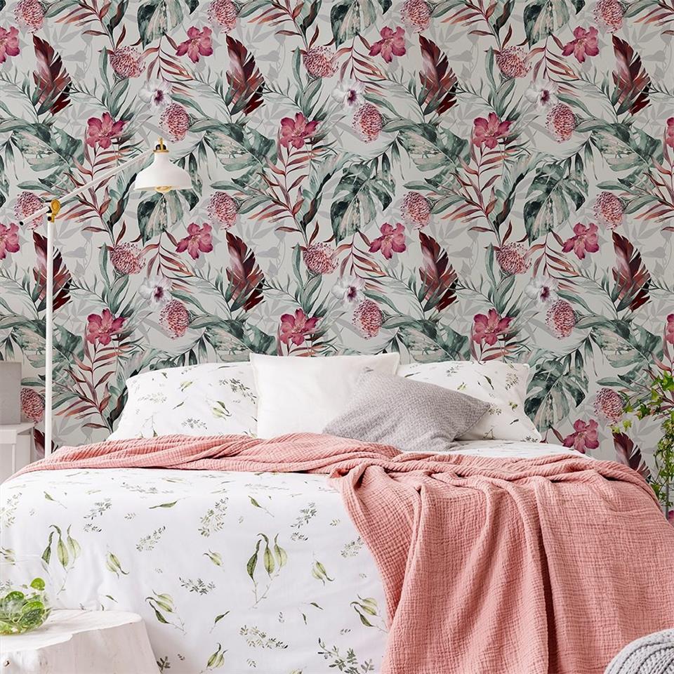 GRAHAM AND BROWN FRESCO Orchid Botanical 115599