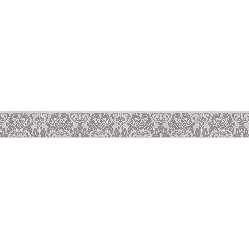 SELF ADHESIVE TEXTURED BORDER 303892 grey