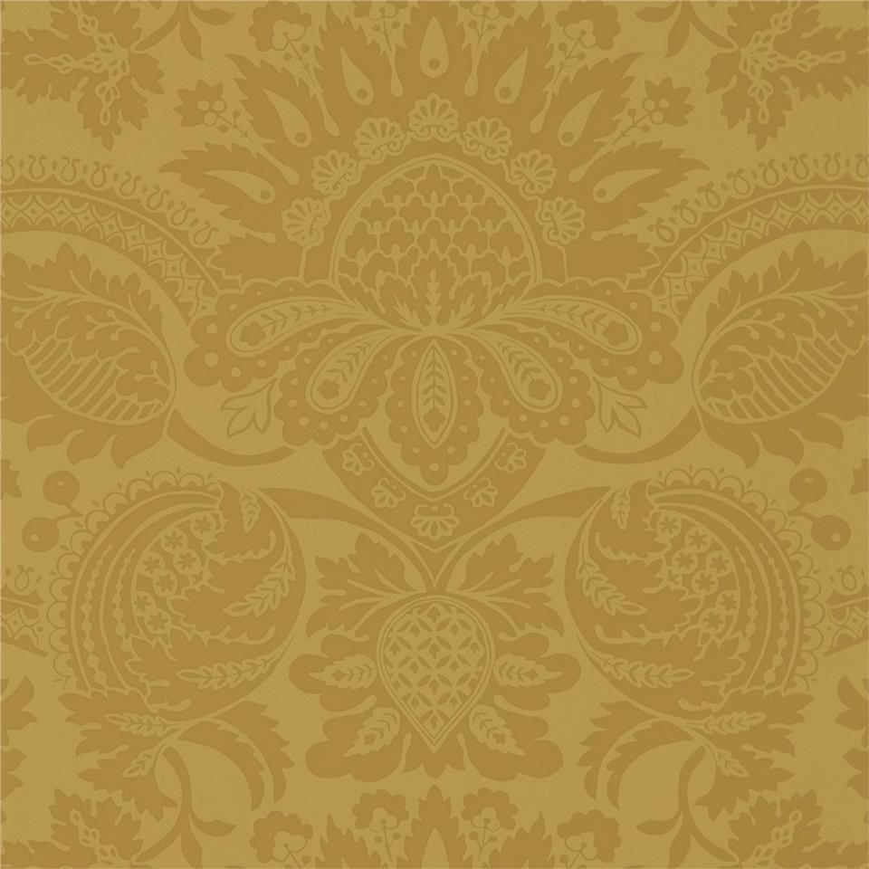 ZOFFANY Damask WALLPAPER Pomegranate 316292 Tigers eye